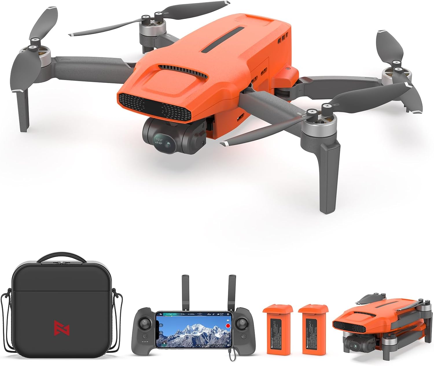 FIMI Mini 3 4K GPS  Combo: Bolso, 3 Bats, mando.