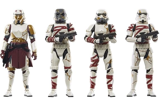 STAR WARS The Vintage Collection - Figura de acción coleccionable de Capitán Enoch & Thrawn's Night Troopers, Ahsoka de 3.75 pulgadas, paquete de 4