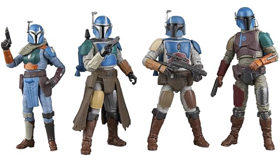STAR WARS The Vintage Collection Mandalorian Shriek-Hawk, The Mandalorian 3.75 pulgadas coleccionable paquete de 4