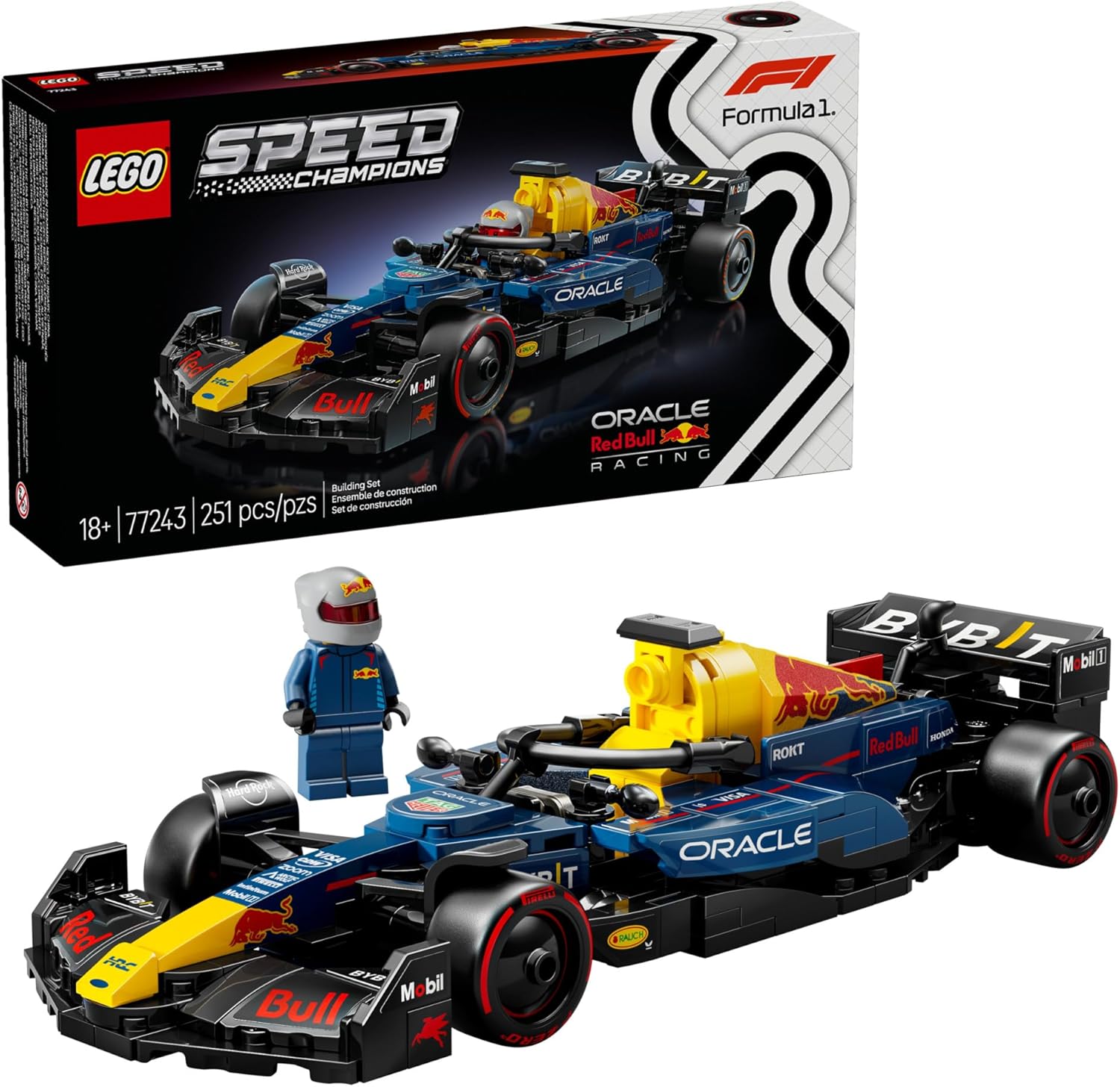 LEGO Speed Champions Oracle Red Bull Racing RB20 F1