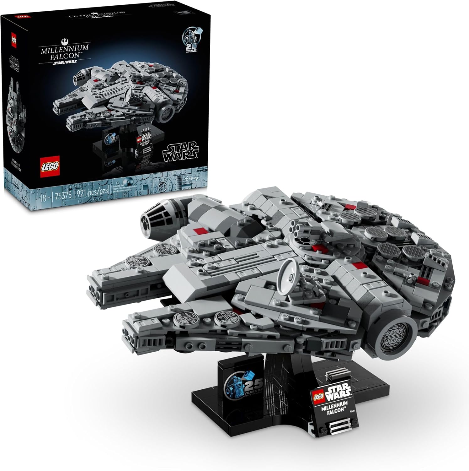 LEGO Star Wars Millennium Falcon A New Hope modelo coleccionable del 25 aniversario!
