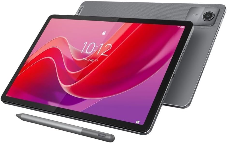Lenovo Tab M11, pantalla de 11 pulgadas, MediaTek Helio G88 Octa-Core, 4 GB de RAM, 64 GB SSD, 1920 x 1200 px, sensor de luz ambiental, batería de 10 horas, viene con bolígrafo