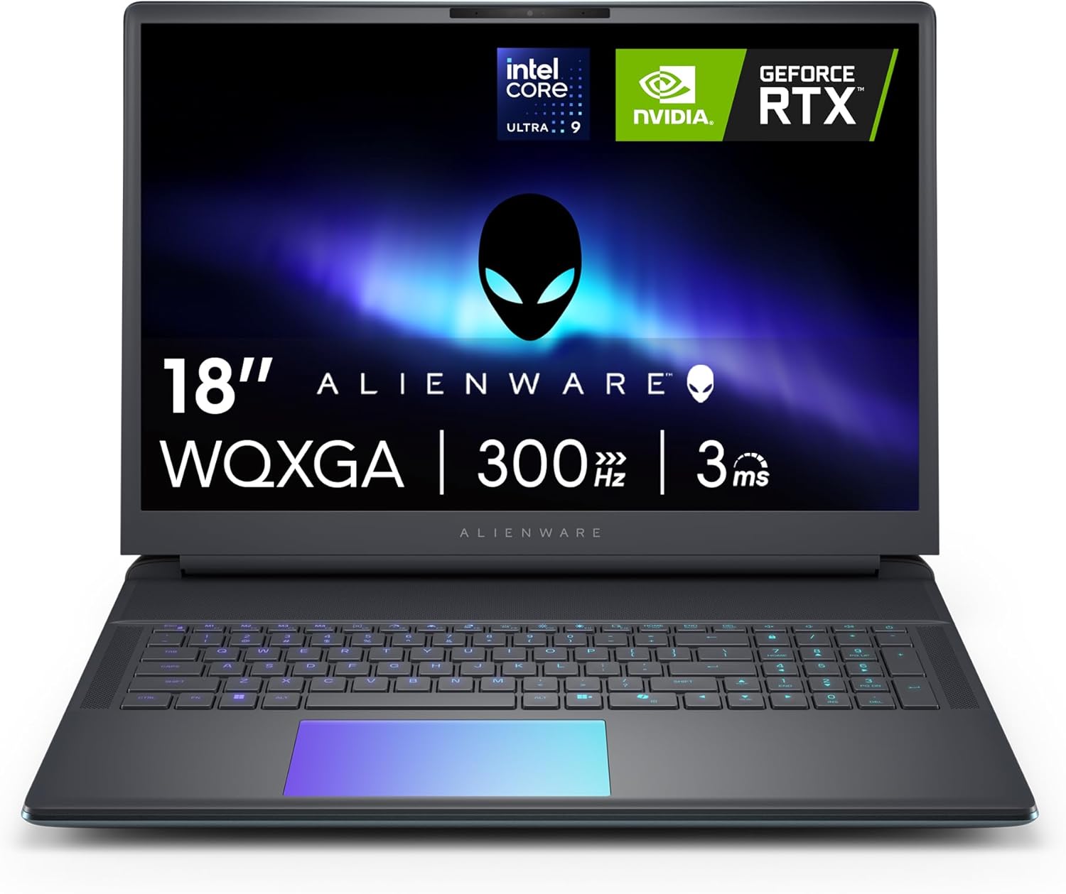 Alienware Laptop para juegos 18 Area-51 AA18250-16 pulgadas QHD+ 300Hz 3ms Display, Intel Core Ultra 9-275HX, 32GB DDR5 RAM, 1TB SSD, NVIDIA GeForce RTX 5070, Windows 11 Home
